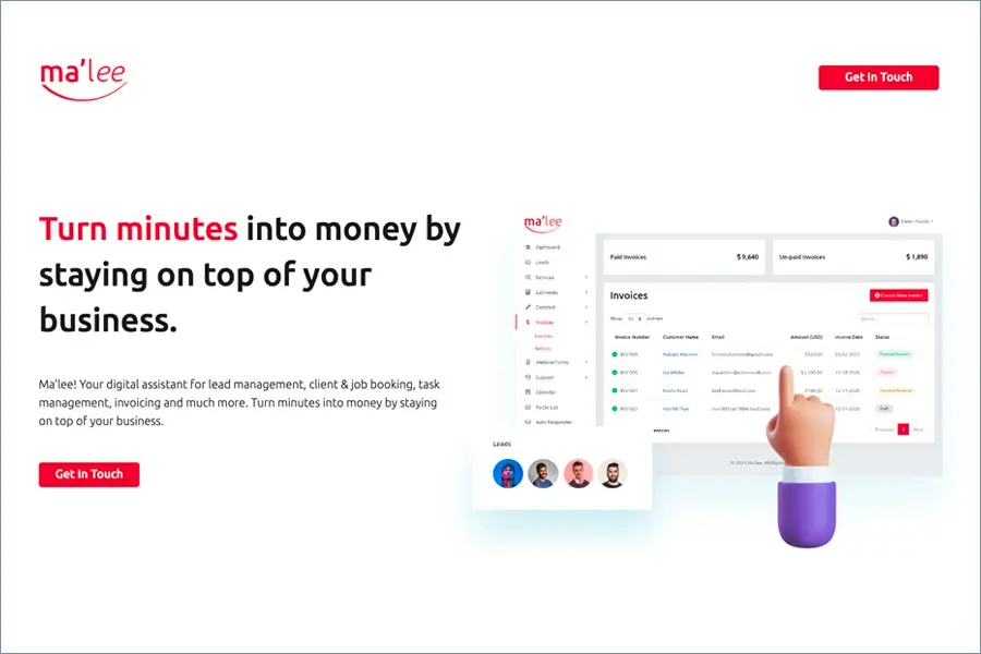 CTA Buttons & Query Form